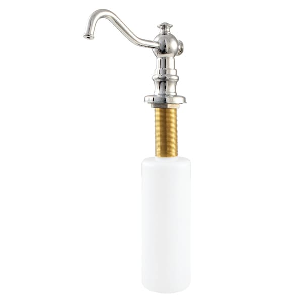 SD7601 Vintage Soap Dispenser, Polished Chrome